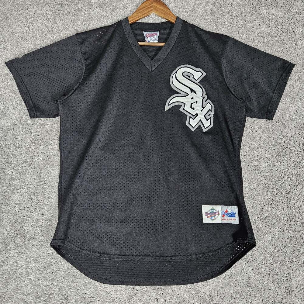 Vtg Majestic Diamond Collection Chicago White Sox Jersey Men's Large Baseball